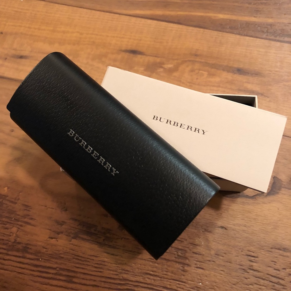 BURBERRY glamour 60mm oversized round sunglasses - Picture 3 of 8